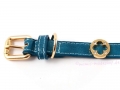 Bild 3 von Halsband Lucky mit Strass in blau  / (Größe) S - Halsumfang ca. 26,5 bis 33,0 cm