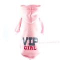 Kapuzenpullover VIP Girl  / (Größe) XS - Rückenlänge ca. 17 cm