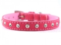 Halsband Strass rosa