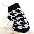 Bild 2 von Strickpullover Black & White  / (Größe) S - Rückenlänge ca. 20 cm