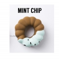 Hundespielzeug Donut mint chip