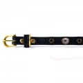 Bild 4 von Halsband Glamour schwarz  / (Größe) S - Halsumfang ca. 26,5 bis 30,5 cm