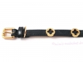 Bild 3 von Halsband Lucky mit Strass in schwarz  / (Größe) S - Halsumfang ca. 26,5 bis 33,0 cm