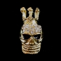 Brosche Queen Skull