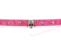 Bild 3 von Halsband Skull rosa