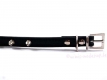 Bild 5 von Halsband Punk schwarz  / (Größe) S - Halsumfang ca. 27,5 bis 34 cm