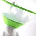 Halskrause Comfort grün  / (Größe) S - Halsumfang ca. 15 cm und 18,5 cm