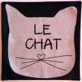 Bild 4 von Kissenbezug Leinen Le Chat