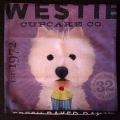 Bild 2 von Kissenbezug Leinen Retro Westie